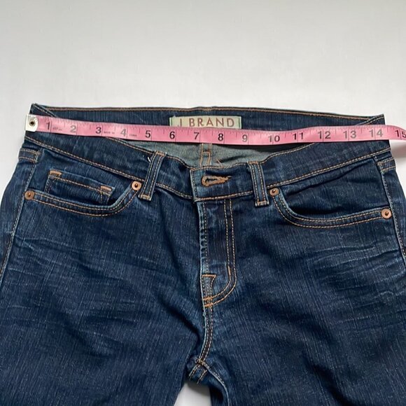 J Brand Mid Rise Cigarette Leg Stretch Jeans - Picture 9 of 15